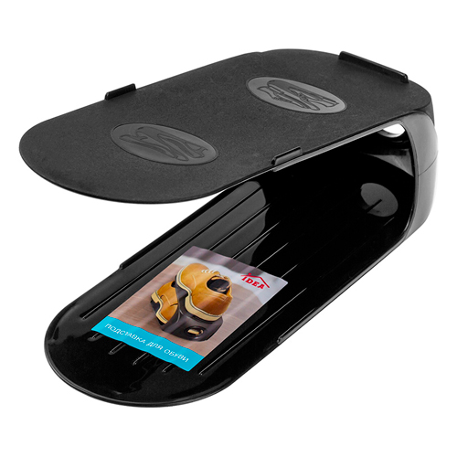 Подставка для обуви IDEA М 2277, черная