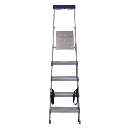 Стремянка стальн. 5 ступ. высота до платформы 107см, широкие металл. , НИКА, Россия, 1/1