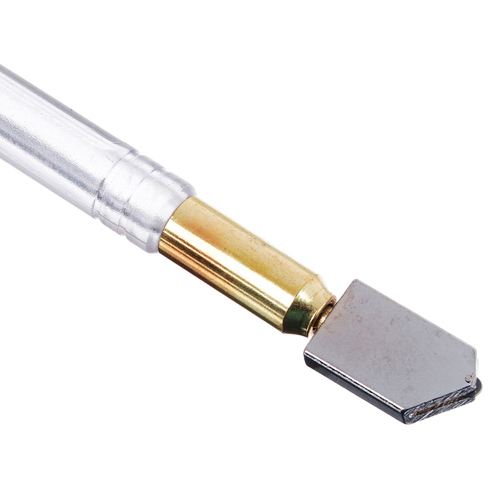 Стеклорез 1 ролик масляный, в комлекте пипетка для масла, TCG0001, 12/240