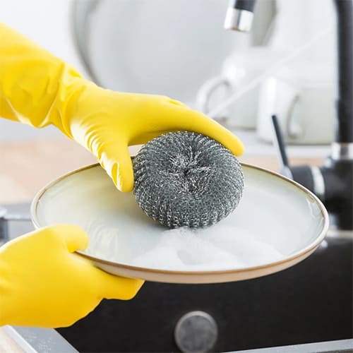 Губка для посуды металл МАКСИ YORK, 1/100
