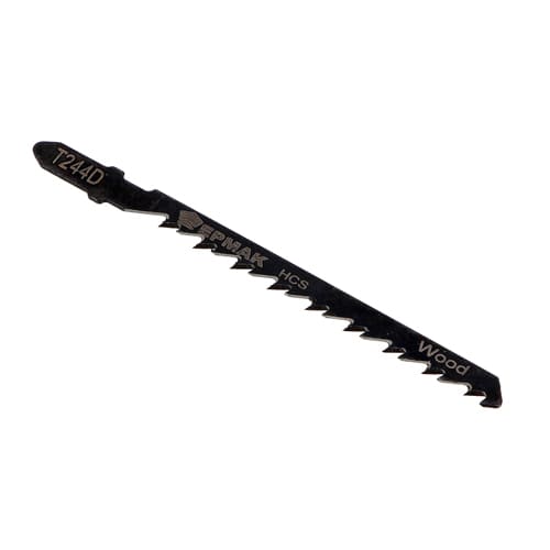 Пилки для лобзика Ермак, HCS EU 75х4мм. , T-244D, дер. , быст. , фиг. рез. , 5шт. , 1/400