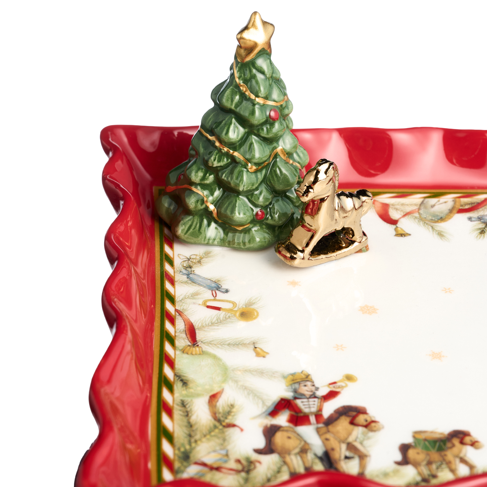 БЛЮДО СЕРВИРОВОЧНОЕ 19,4Х19,4Х8 СМ