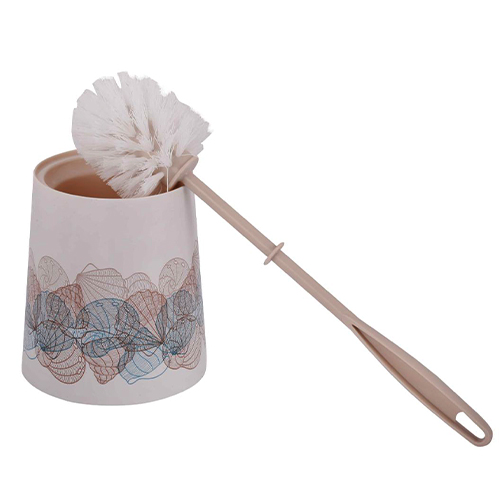 Ерш для туалета Ракушки круглый с подставкой , Альтернатива, м7869, 1/20