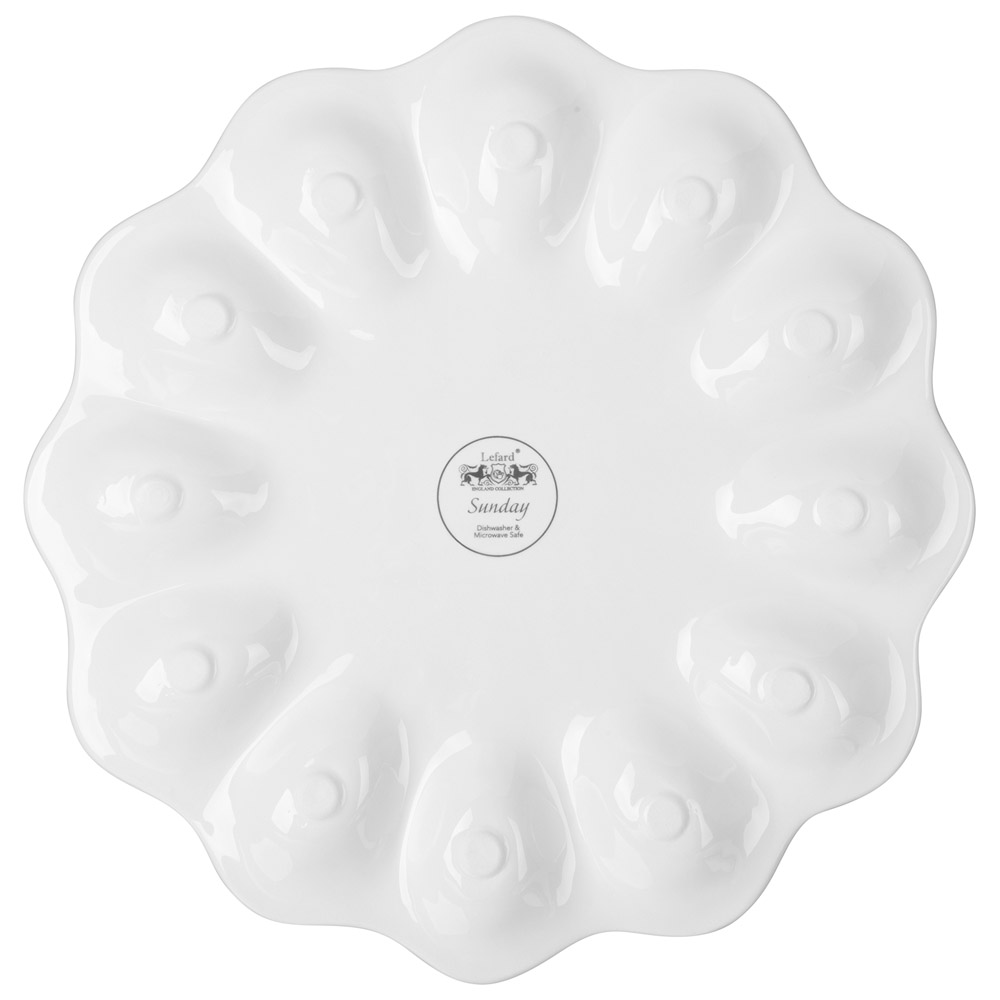 БЛЮДО ДЛЯ 12 ЯИЦ LEFARD, SUNDAY, 27, 5*2 СМ