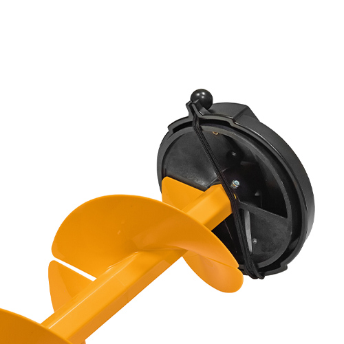 Шнек для льда Carver IDBS-200, суперлёгкий - 1,8кг, с адаптером для шуруповёрта