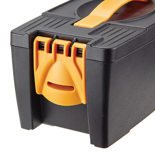 Органайзер для инструментов IDEA М 2968, 280х135х115 мм, черный с желтым