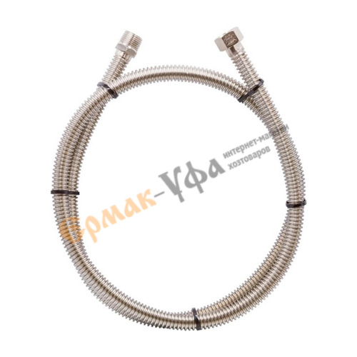 Подводка для газа 1/2 100см ГШ Сильфонная VRT-151001, 1/1