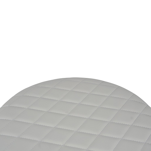 Табурет Великан, кож. зам. белый ножки: черные