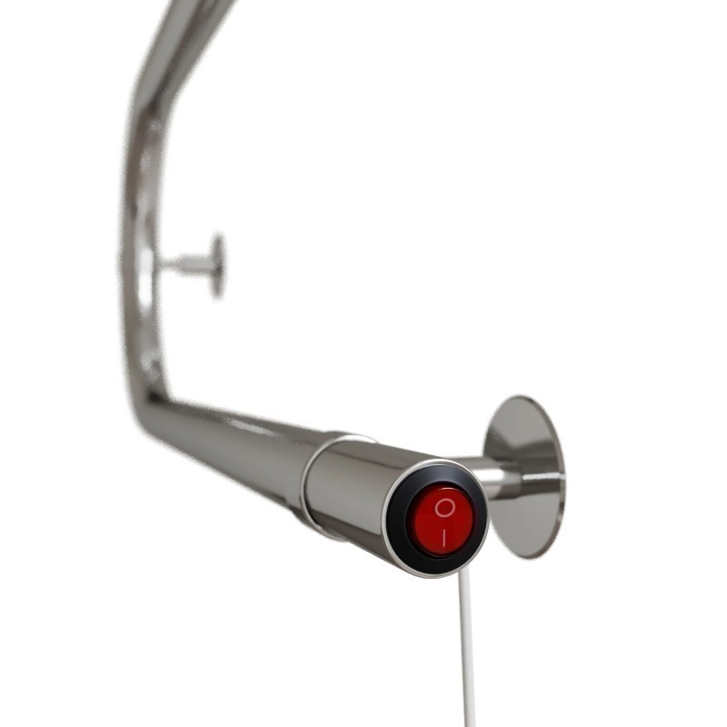 Полотенцесушитель MIXLINE SIMPLE S 40x50, кнопочный выкл, 130 Вт