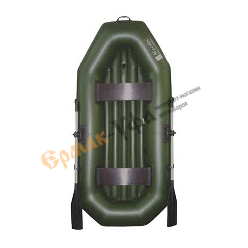 Лодка МУССОН S-240 НД зеленый, 1/1