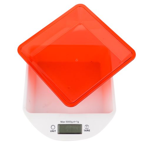 Весы кухонные электронные 5 кг, с пластиковой чашей ZD-9, 1/24