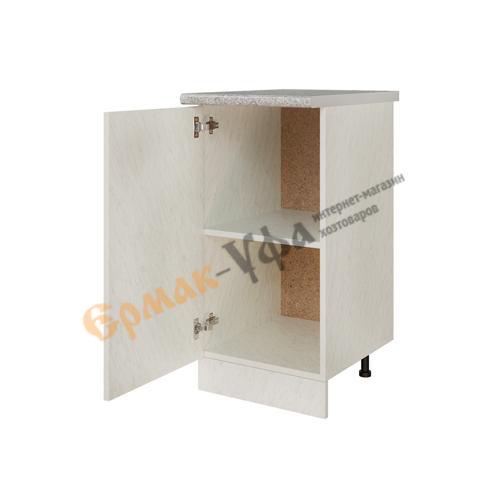 Стол разделочный 40 ЛДСП, белый мрамор, 1/1