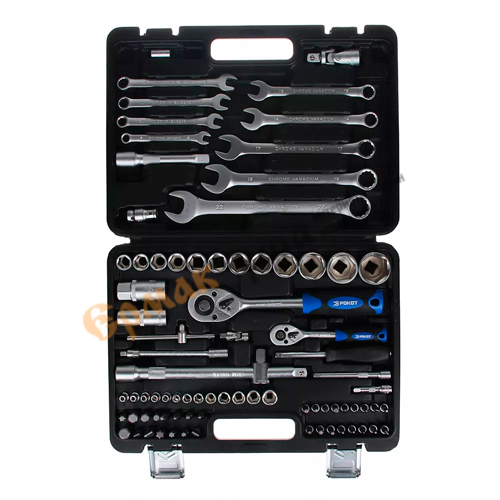 Набор инструментов автомобильных 83 пр РОКОТ, 1/4