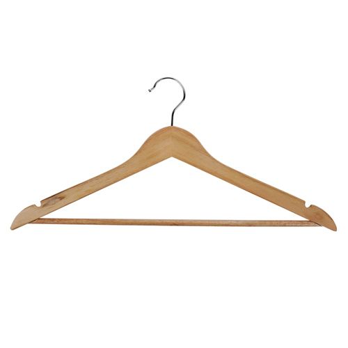 Плечики деревянные для одежды 45*15cm, набор 3шт, 1/40