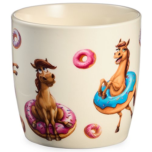 НАБОР ПОСУДЫ LEFARD "PONYCAKE" 2 ПР. (КРУЖКА 360МЛ, САЛАТНИК 500МЛ)