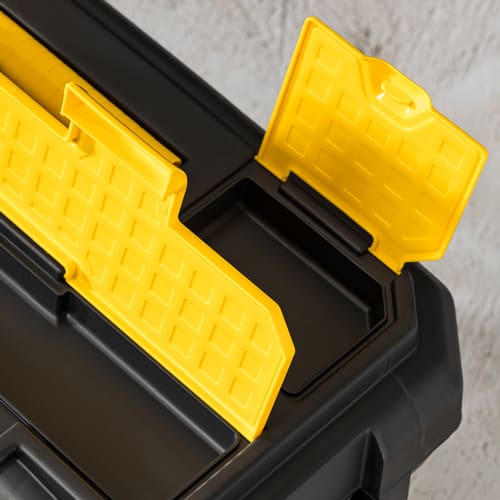 Ящик для инструментов Saturn 223400430/01, 19.5,  490х290х270 мм с органайзером, вставкой и металлическими замками