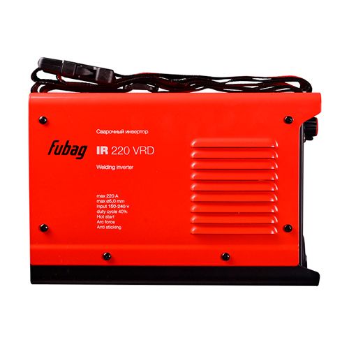Сварочный инвертор FUBAG MMA IR 200 V.R.D, max.200А
