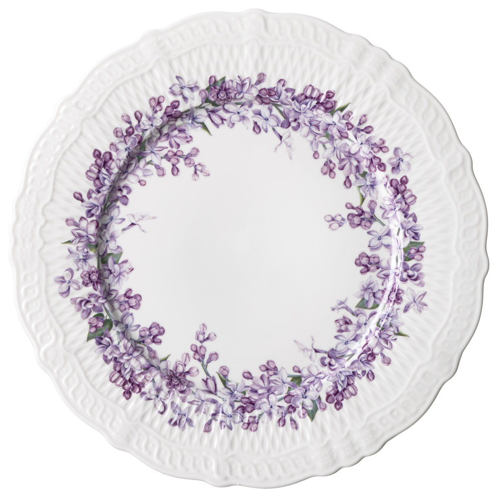 НАБОР ТАРЕЛОК ЗАКУСОЧНЫХ LEFARD  "LILAC" 2 ШТ. 23 СМ (КОР=24НАБ.)