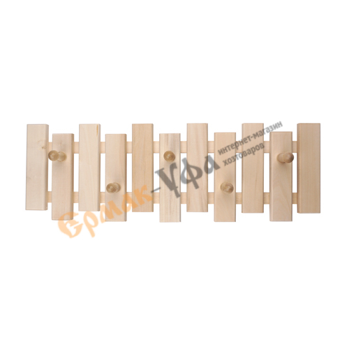 Вешалка банная оригинальная 5кр Банный Мастер, 1/1