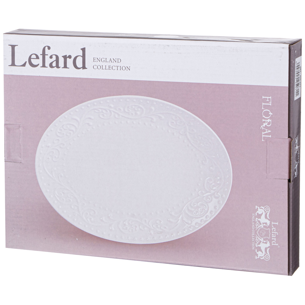 БЛЮДО ОВАЛЬНОЕ LEFARD, FLORAL, 30*22*2, 5 СМ, КОР=30ШТ.