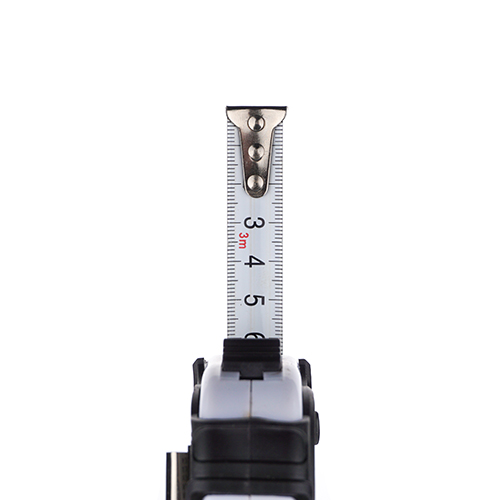 Рулетка 3м х 16мм, обрезиненный корпус, 3 фиксатора Барракуда, 1/12/240