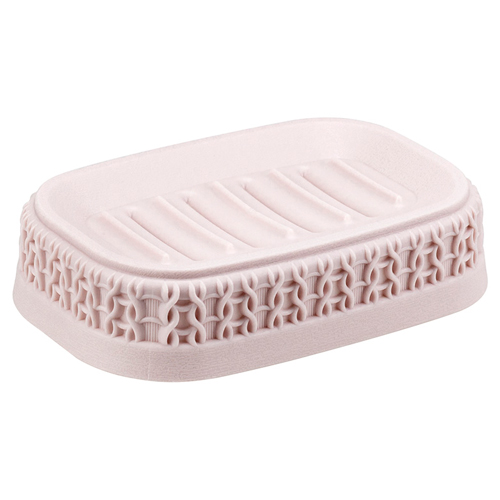 Мыльница IDEA ВЯЗАНИЕ М 2238, чайная роза