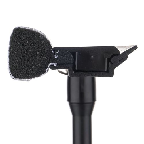 Окномойка с пластиковой ручкой 41см, резинка 20см, насадка поролон, 1/100