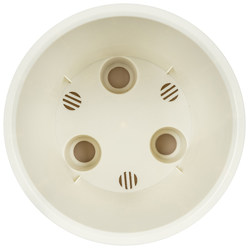 Горшок для цветов 1.6 л Homver Velvet 221602827/01, 160 мм, бежевый