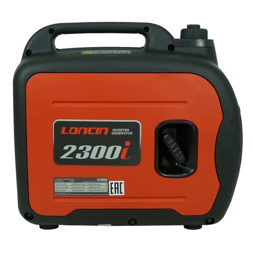 Генератор LONCIN LC2300I инвертор, LONCIN 2,5л.с.1,8/2,0 кВТ, бак 4л