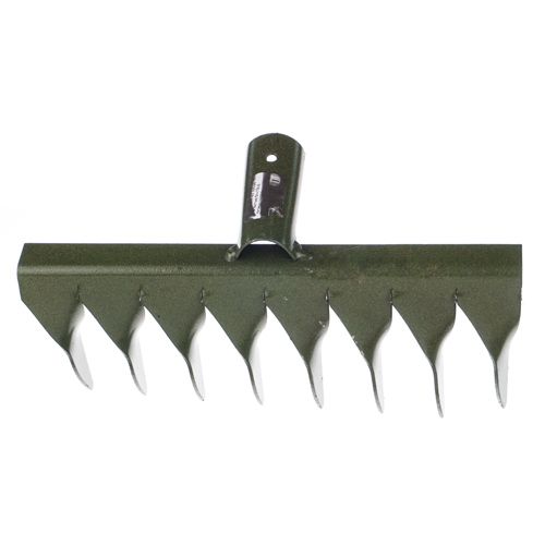 Грабли витые 8 зубьев углеродистая сталь без черенка толщина металла 2 мм SPETSTEXNIK, 10/10