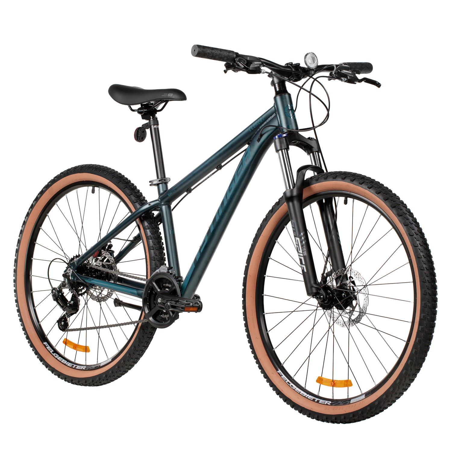 Велосипед STINGER 26" ELEMENT синий, алюминий, размер XS