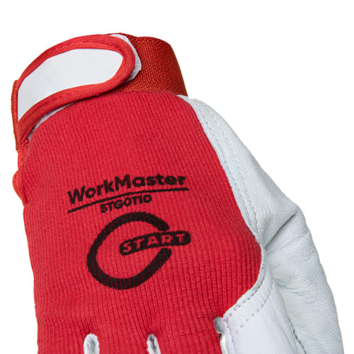 Перчатки со вставкой из козьей кожи WorkMaster STG0110