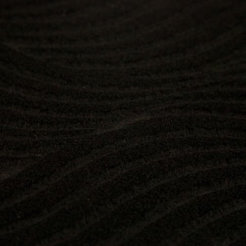 Коврик влаговпитывающий с тиснением Dune 60x90 см, черный, SUNSTEP™