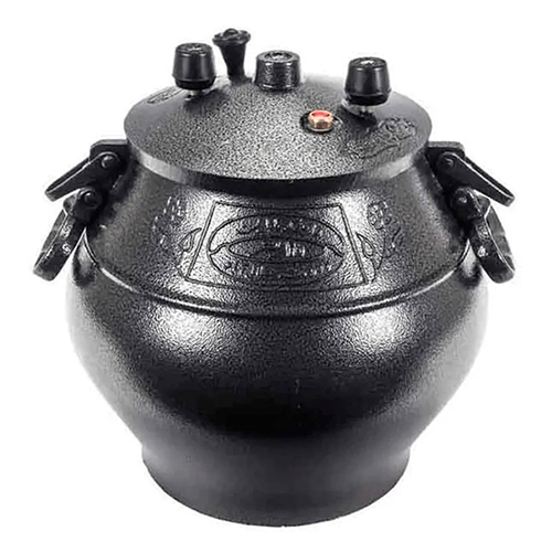 Казан 8,0 л Афганский черный с боковыми ручками, алюминевый Rashko Baba, 1/6