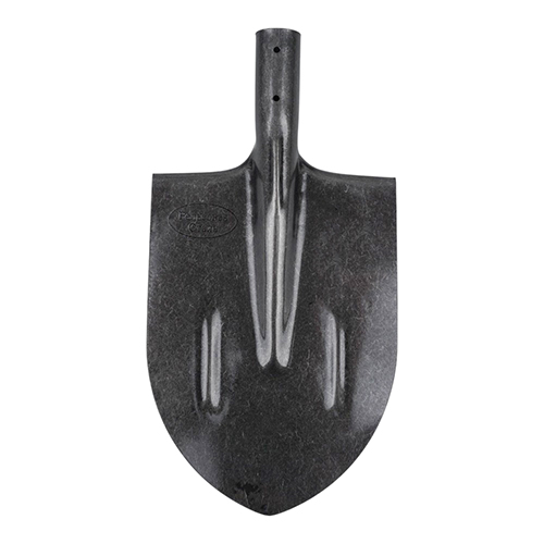 Лопата штыковая рельсовая сталь 210х290х405 с ребрами жесткости, б/ч 12/12