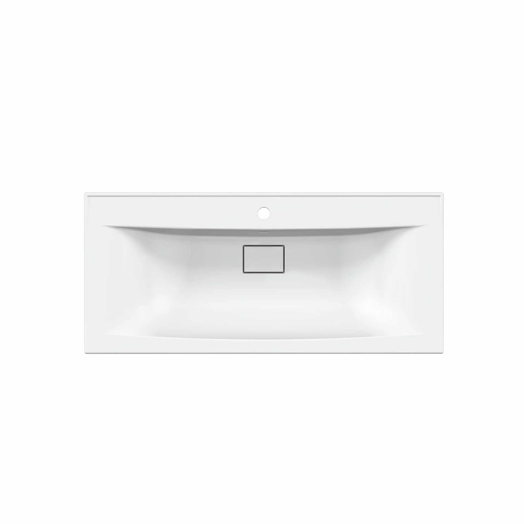 Раковина накладная, НЕЛЛИ-100, белый, MIXLINE