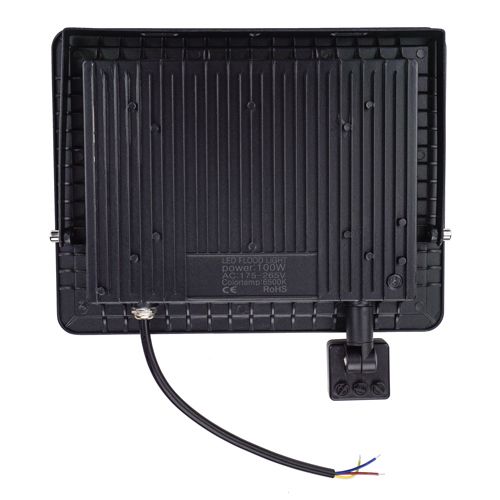 Прожектор светодиодный с датчиком движения 100W, 1/10