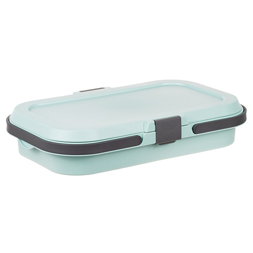 Корзина для пикника 16 л IDEA ФЛЕКС М 1239, складная, морская волна