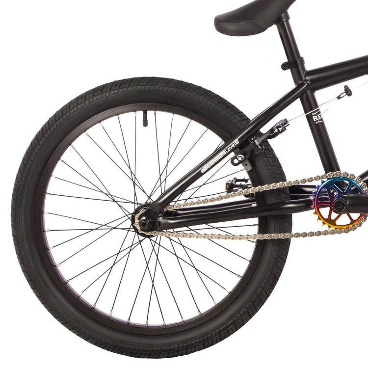 Велосипед NOVATRACK 20" BMX REPLAY чёрный, сталь Cr-Mo, рама 21"