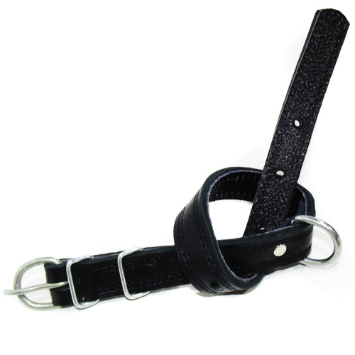 Ошейник 35мм для собак, двойная Кожа, 1/