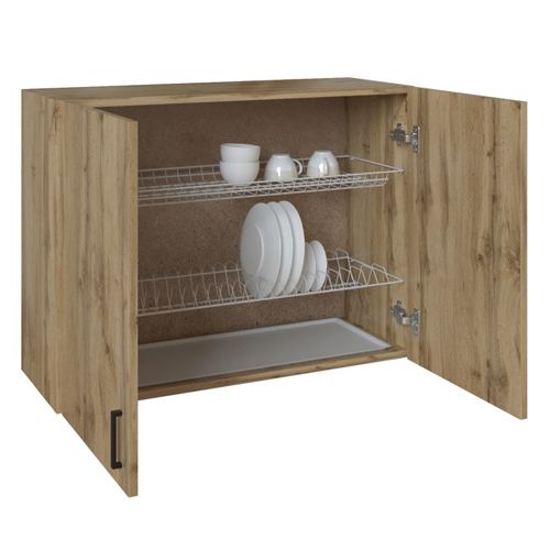 Шкаф навесной кухонный с сушкой 80 вотан