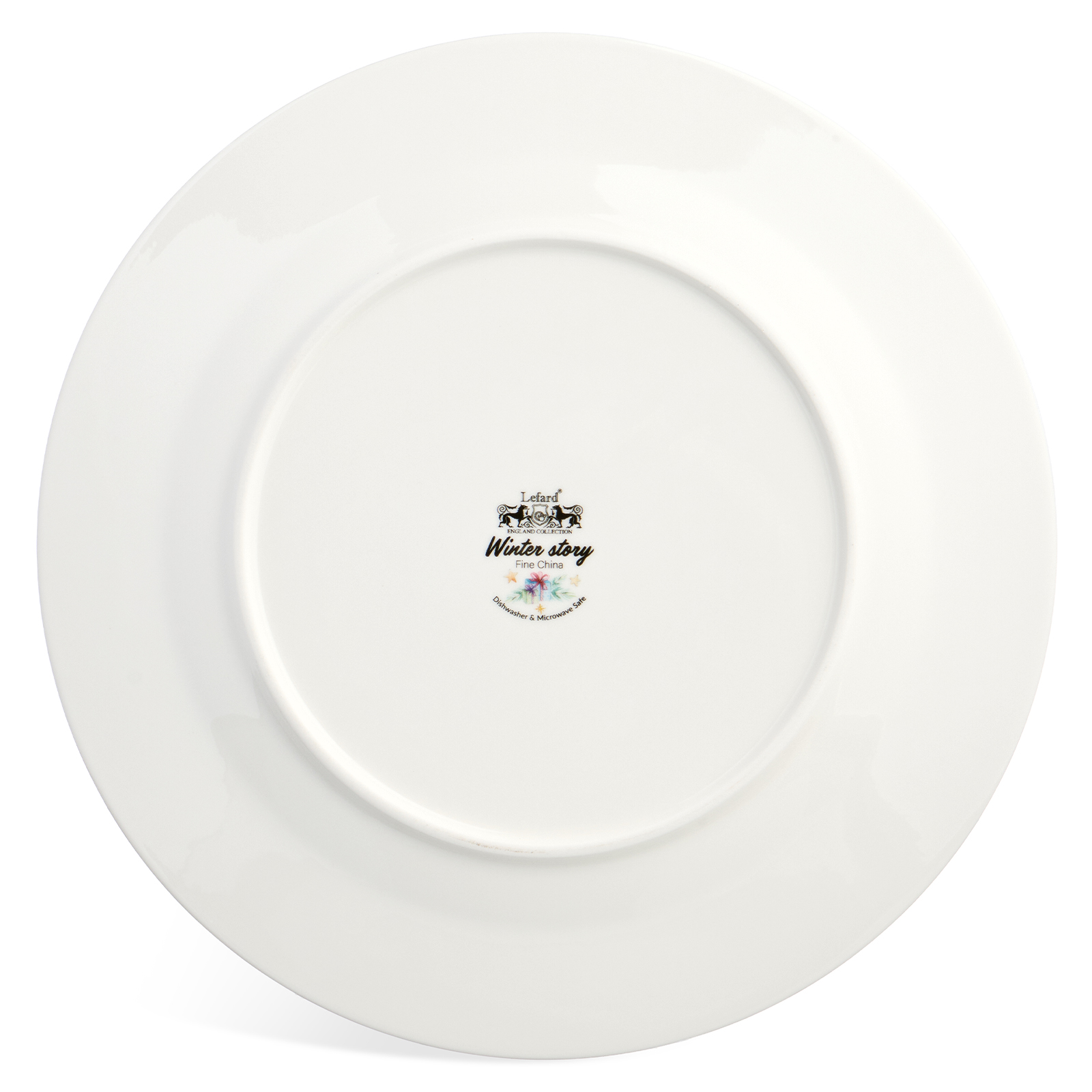 НАБОР ТАРЕЛОК ЗАКУСОЧНЫХ LEFARD "WINTER STORY" 2 ШТ. 20 СМ (КОР=18НАБ.)