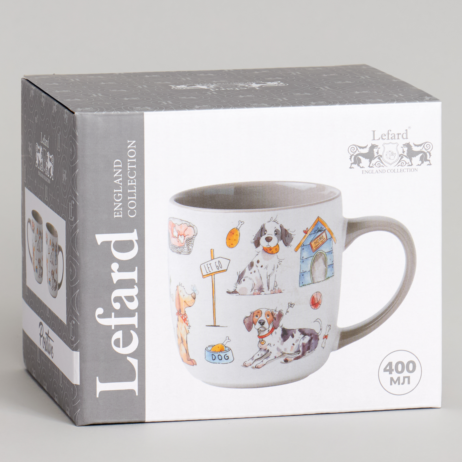 КРУЖКА LEFARD 400МЛ, DOGS, 9.0*5.6*9.3CM