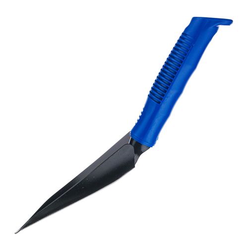 Совок посад. 300х160х75мм БОЛЬШОЙ цельнометаллический с пластм. ручкой, окрашенный, 3/10/