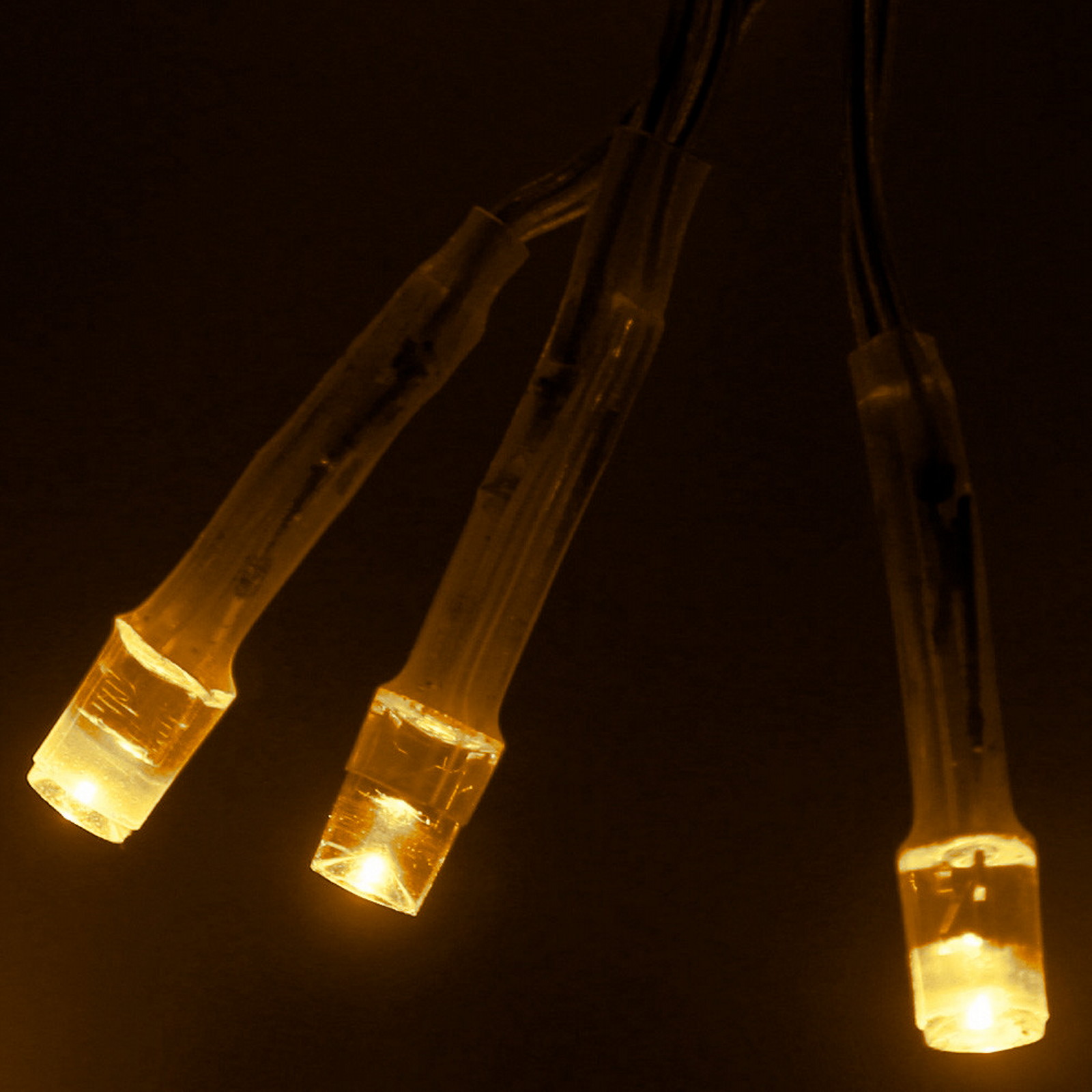 Гирлянда для улицы СЕТКА ш2,0* в3м 384 ламп LED, прозр.пров,8 реж.,IP-54, Теплый белый (возможность соединения)