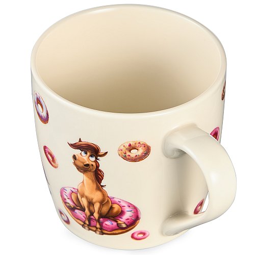 НАБОР ПОСУДЫ LEFARD "PONYCAKE" 2 ПР. (КРУЖКА 360МЛ, САЛАТНИК 500МЛ)