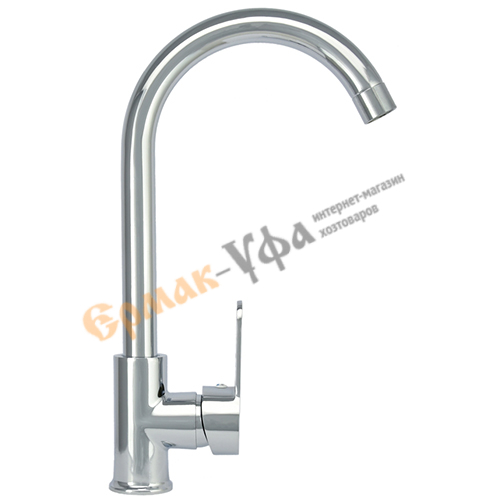 Смеситель для раковины ISTOK LIFE одноручный, с поворотным высоким R-изливом, гайка 0402. 405, 1/10