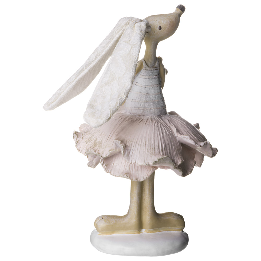 ФИГУРКА ДЕКОРАТИВНАЯ КРОЛИК 11,5*11,5*26,5 СМ