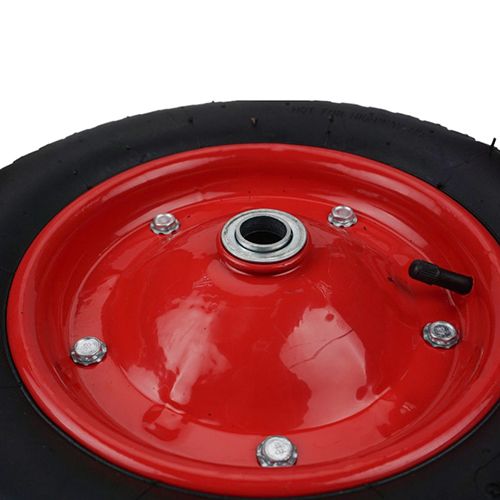 Колесо для тачки 3. 25/3. 00-8 ось d-20мм разборное пневматическое, 1/5