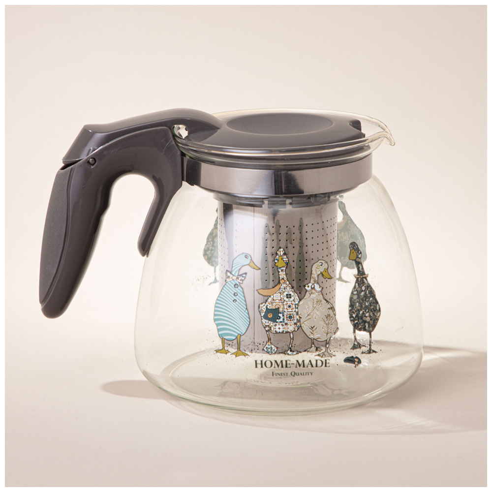 ЗАВАРОЧНЫЙ ЧАЙНИК AGNESS С ФИЛЬТРОМ, FAMILY FARM, 900 МЛ.